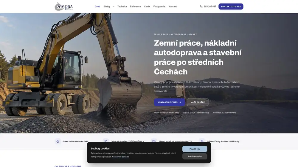 ZEMPRA -HRDINA s.r.o. – úvodní fotka